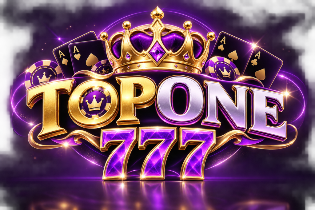 TOPONE 777 -logo-เว็บตรงมาตรฐานเอเชียของแท้ 100%